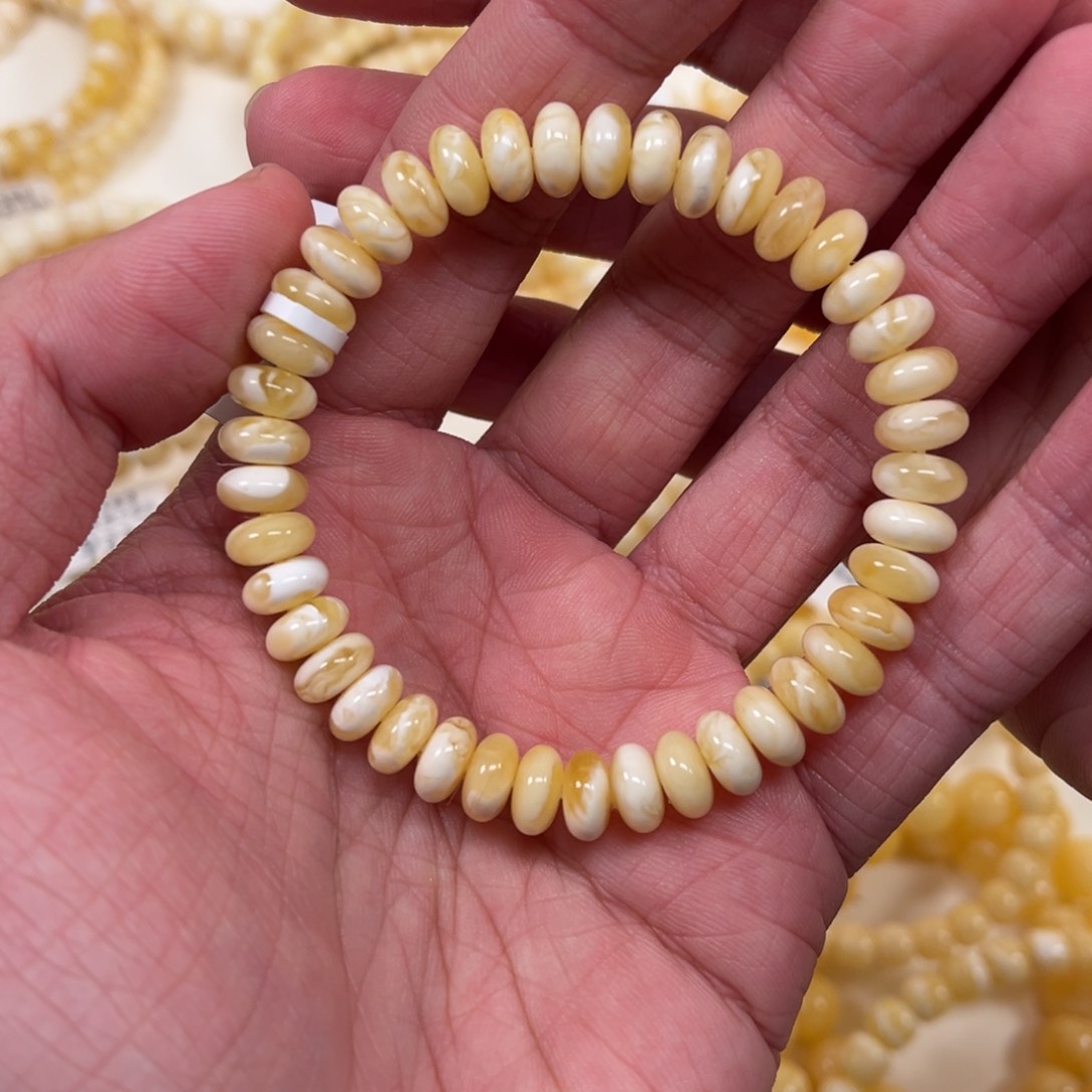 蜜蜡手串未镶嵌蜜蜡手串8.5