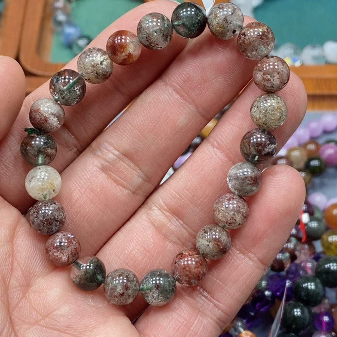 水晶手串未镶嵌天然