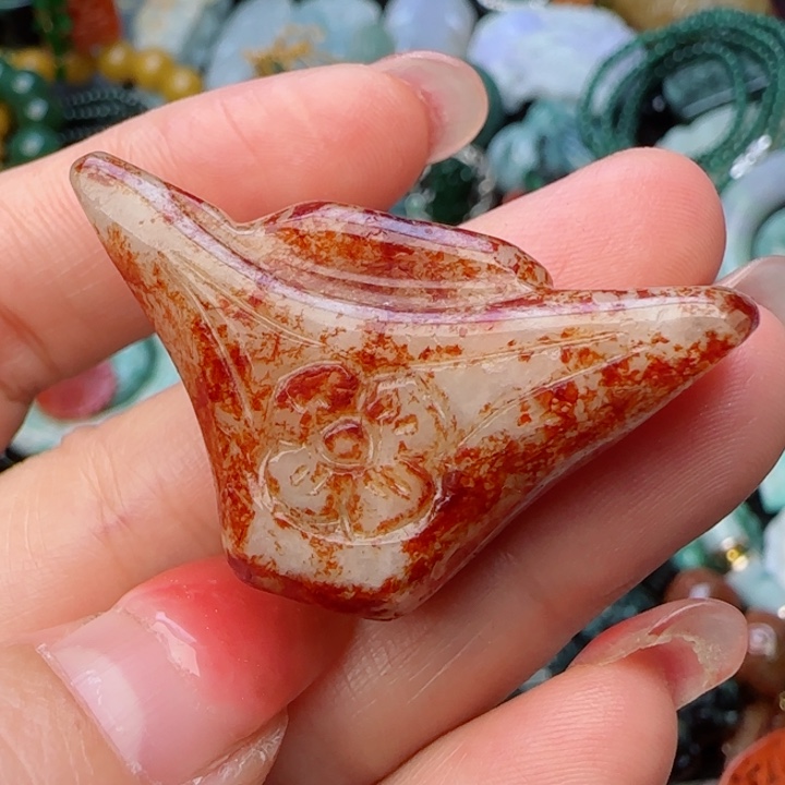 翡翠颈饰未镶嵌天然A货52