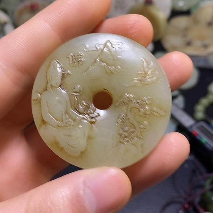 和田玉（糖玉）未镶嵌颈饰