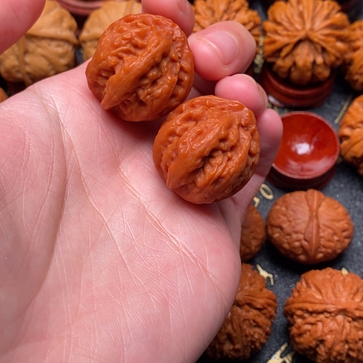 吊坠文玩核桃京八棱