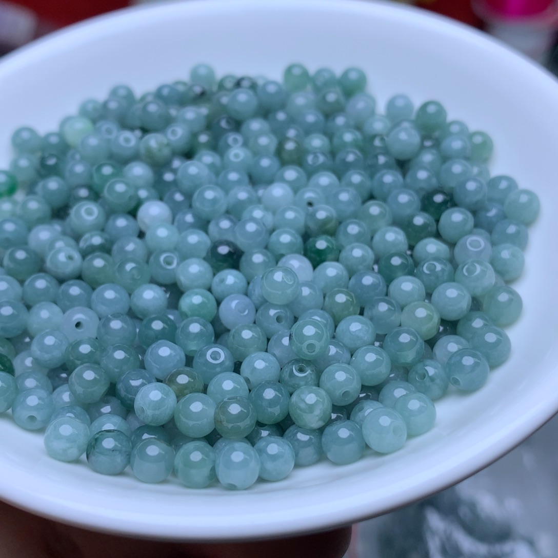 【闪购商品】未镶嵌手链翡翠卡4.7冰蓝水100个