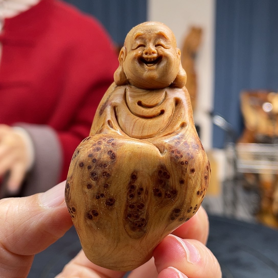 柏木（崖柏）手把件