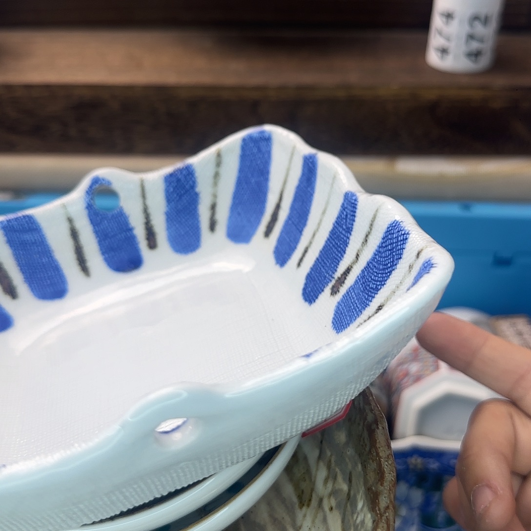 路***丙瓷片回流中古日瓷满18米包邮