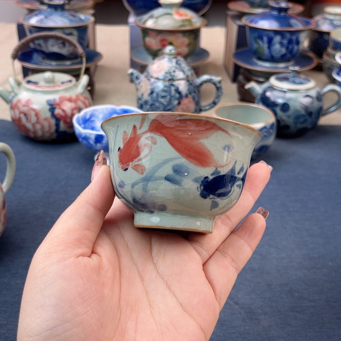 杯景德镇陶瓷杯子