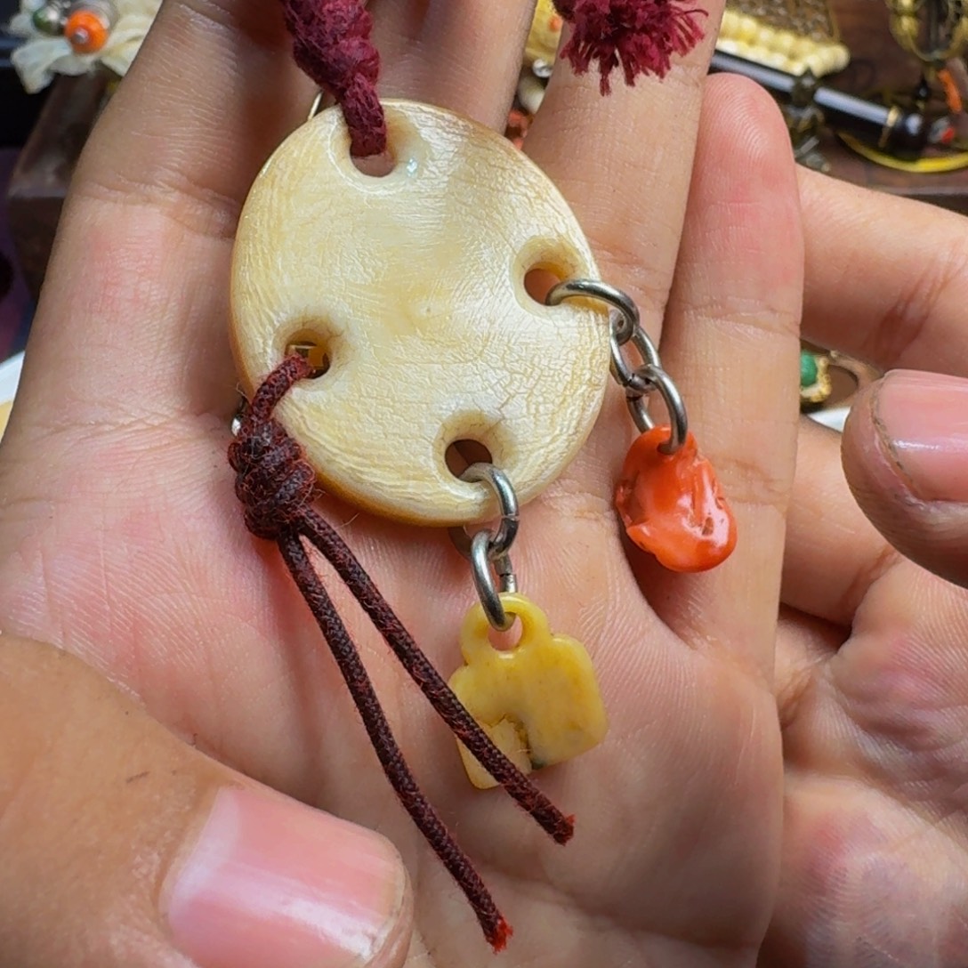 颈饰玻璃藏传琉璃小元素