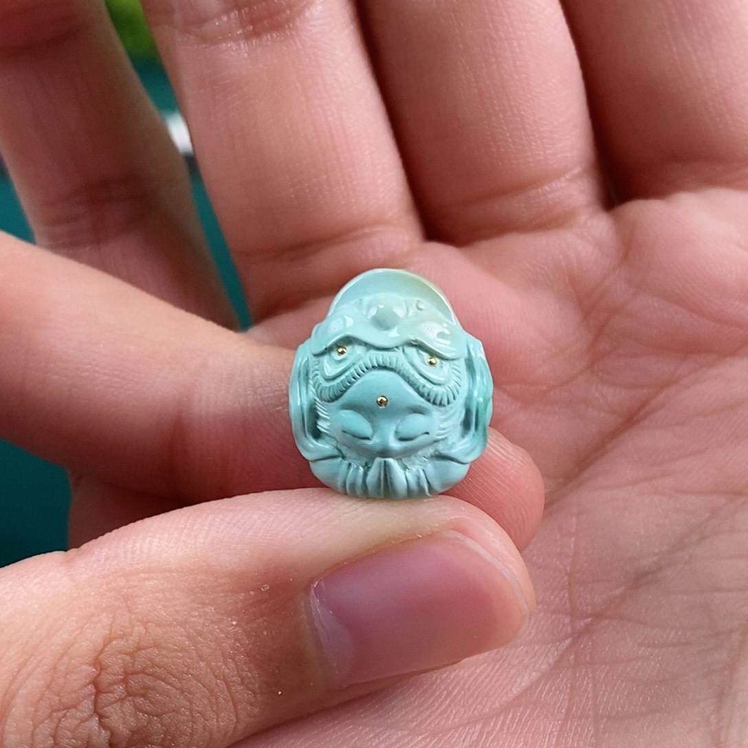 绿松石珠宝奇石未镶嵌