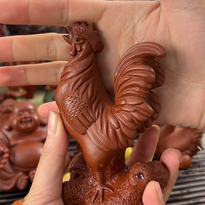 紫砂茶宠.****.紫砂公鸡