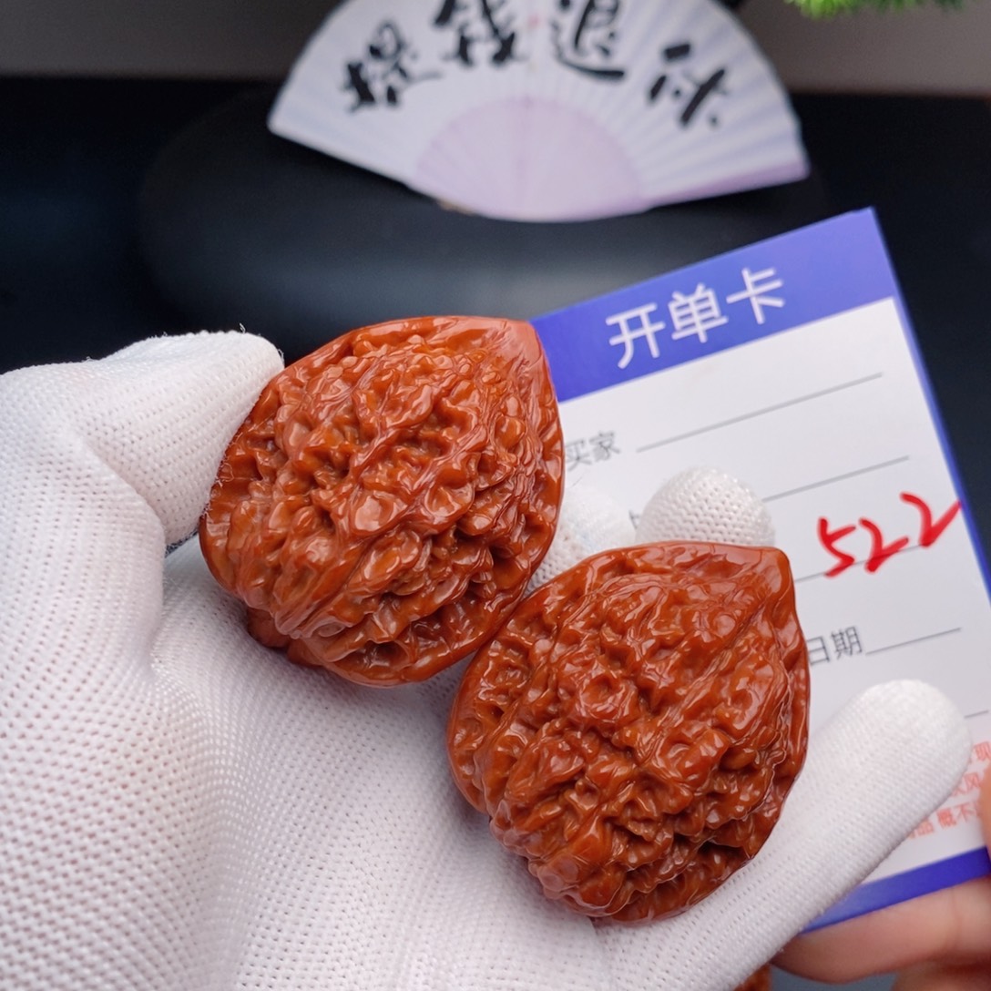 把件文玩核桃38官帽522