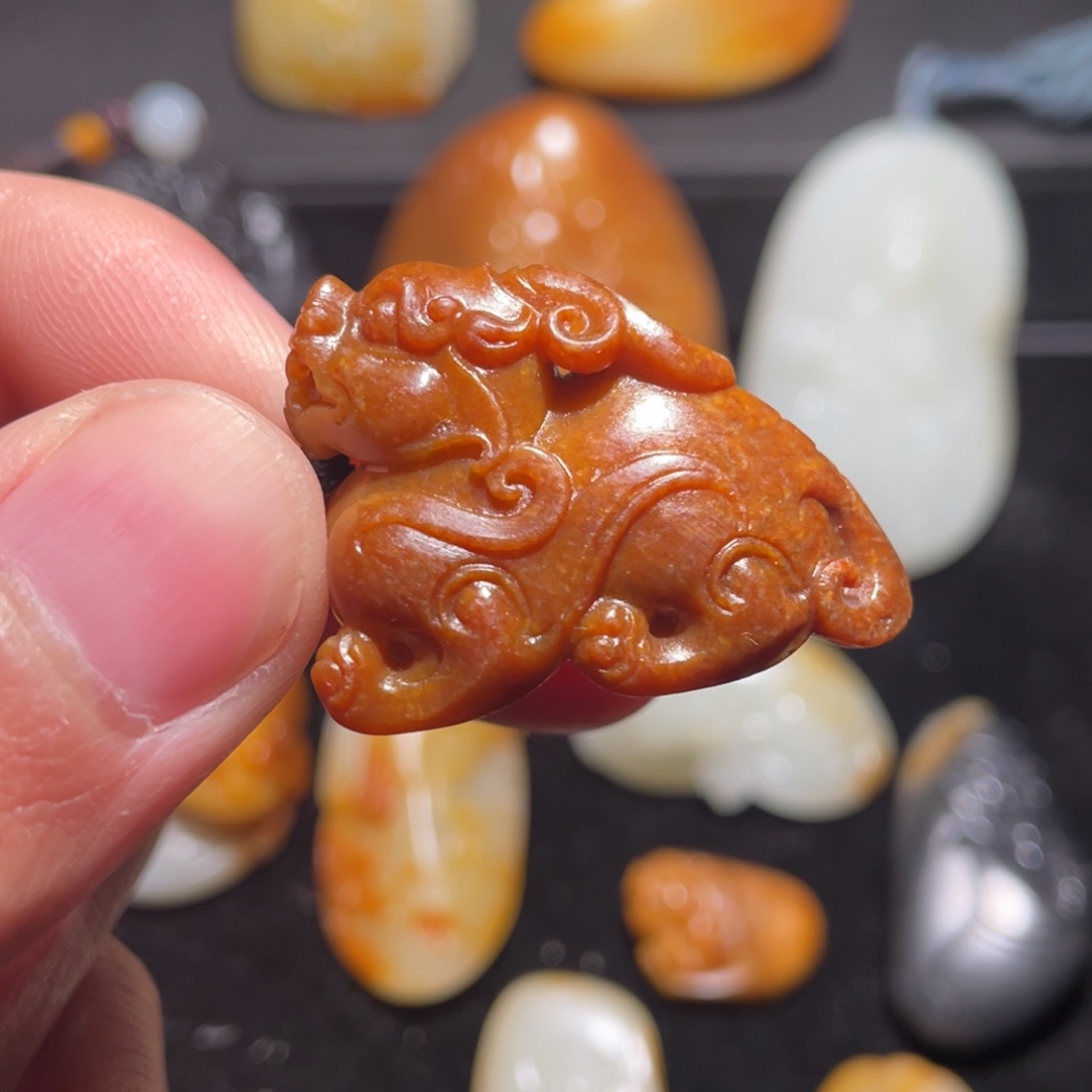 和田玉挂件未镶嵌?***?