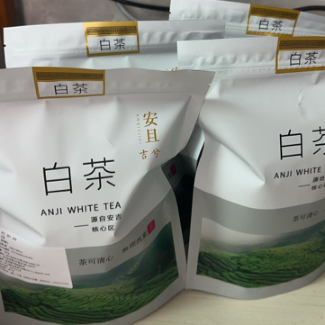 高山白茶安吉原产地浓香耐泡口粮茶袋装
