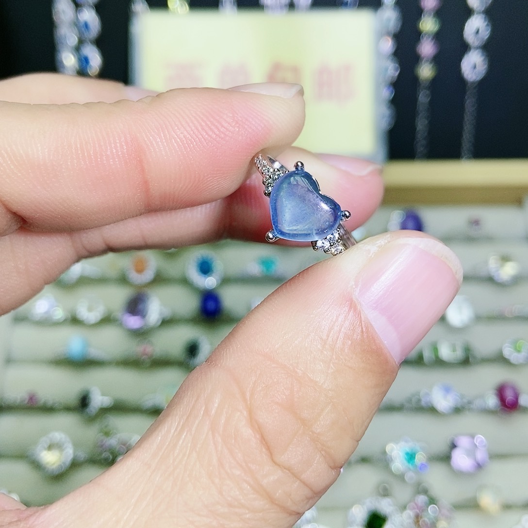 【闪购商品】未镶嵌戒圈海蓝宝石