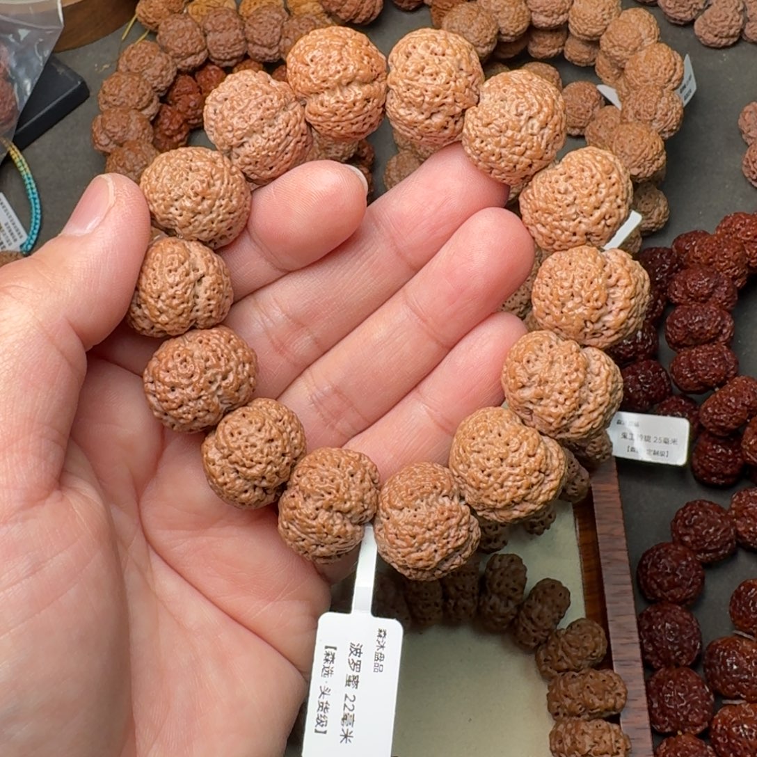 手串金刚菩提菠萝蜜22头货级