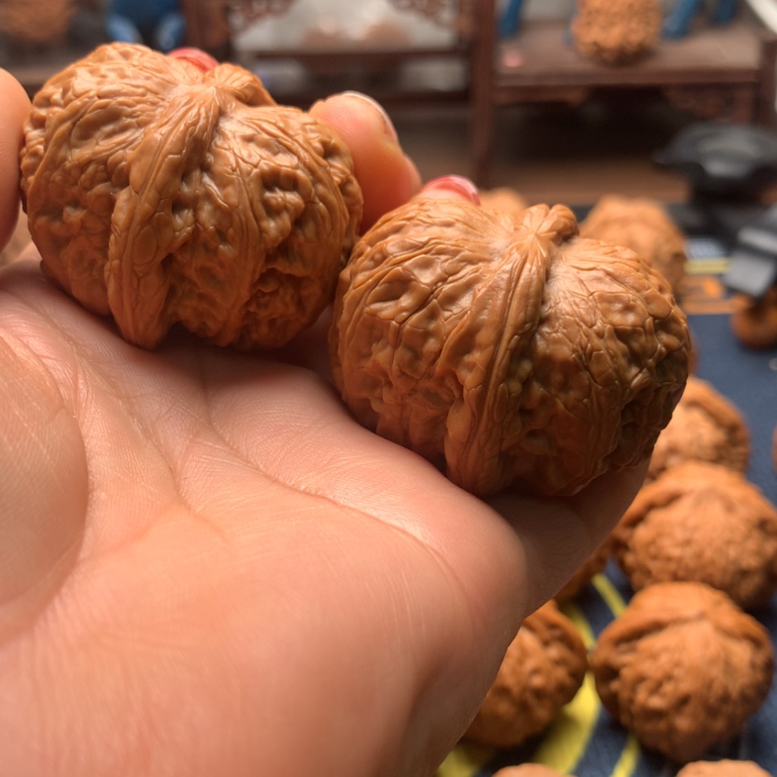 【闪购商品】把件文玩核桃P*b元宝44