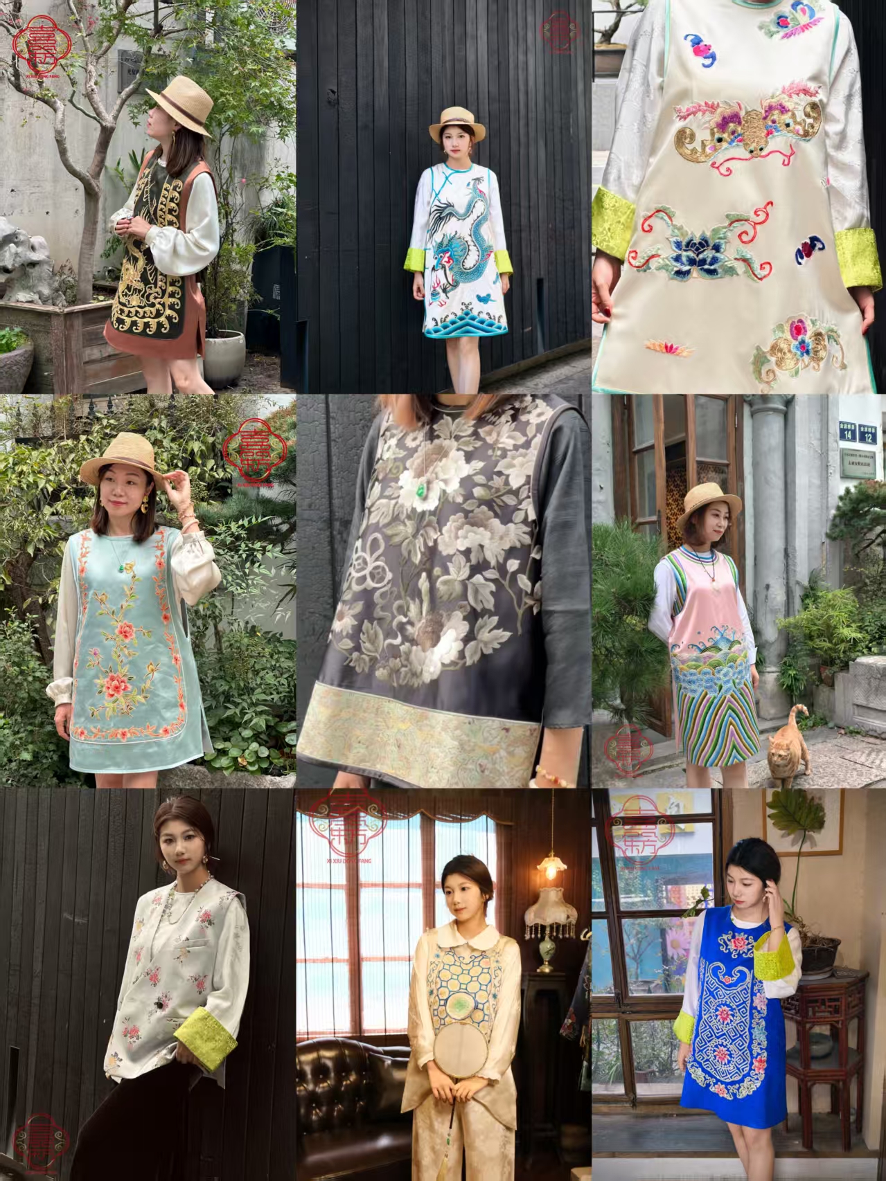 熹绣东方手作刺绣马甲