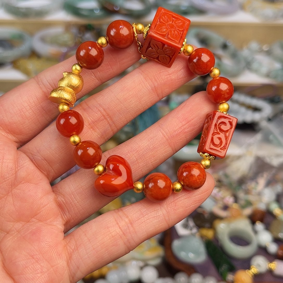 翡翠未镶嵌手链手链