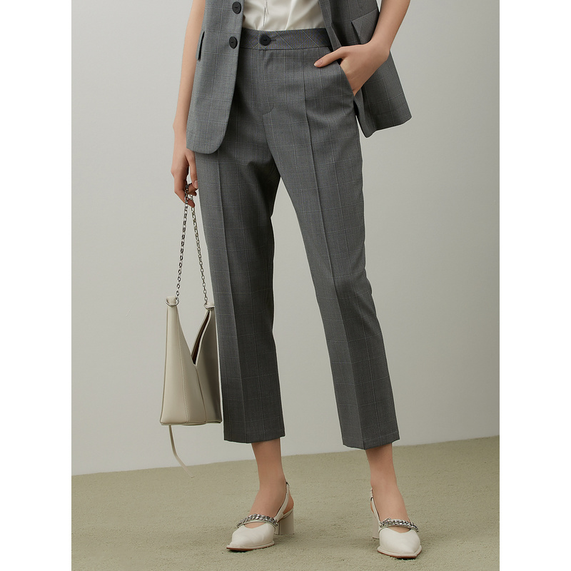 【小花】莱芙艾迪儿休闲裤1W2K74036