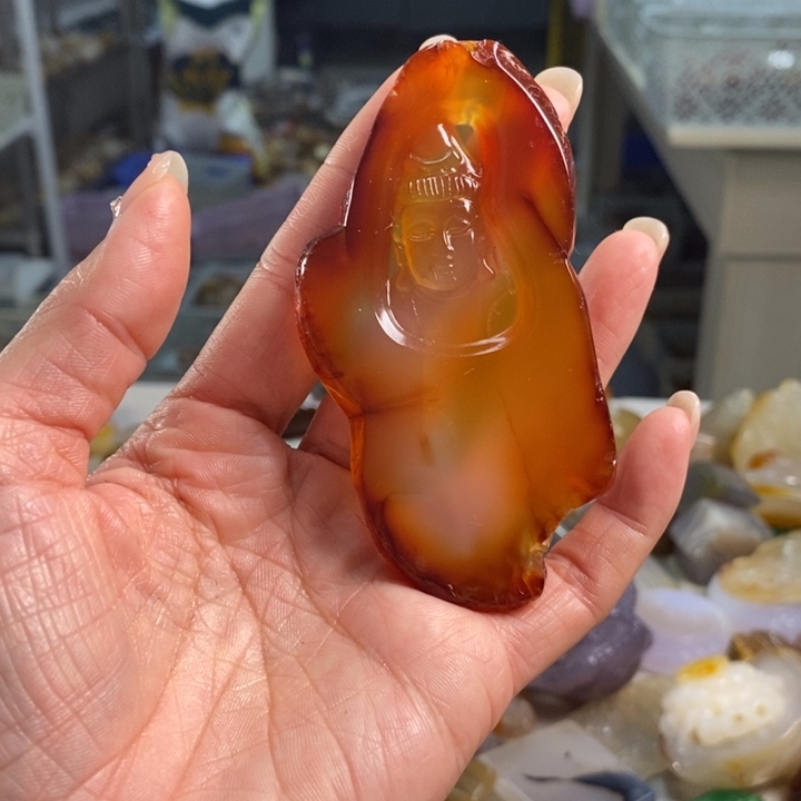 玛瑙/玉髓吊坠(不含链)未镶嵌