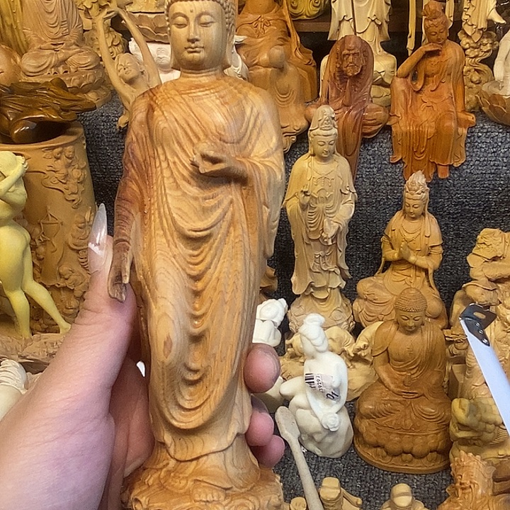 柏木（崖柏）崖柏瑕疵大日如来