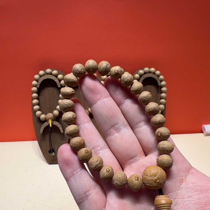 凤眼菩提手串11mm凤眼菩提单圈矮桩