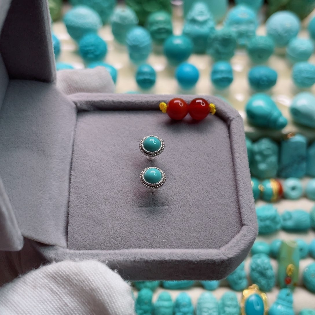 南红玛瑙珠宝奇石银S925镶嵌