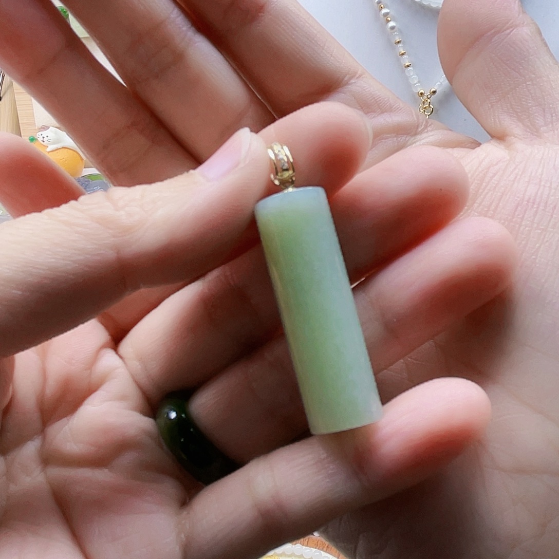 ****和田玉未镶嵌吊坠(不含链)