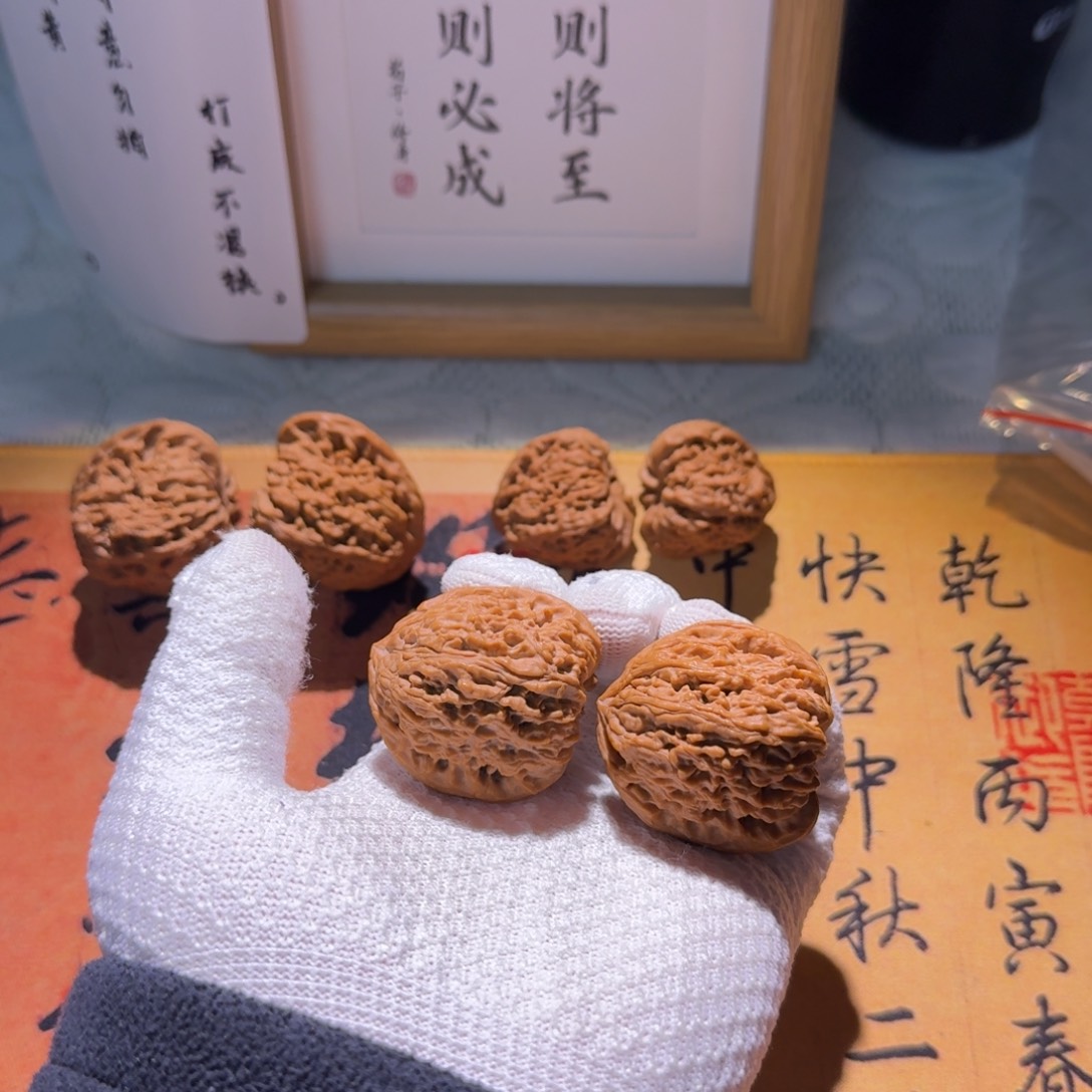 文玩核桃吊坠37拉丝南疆石