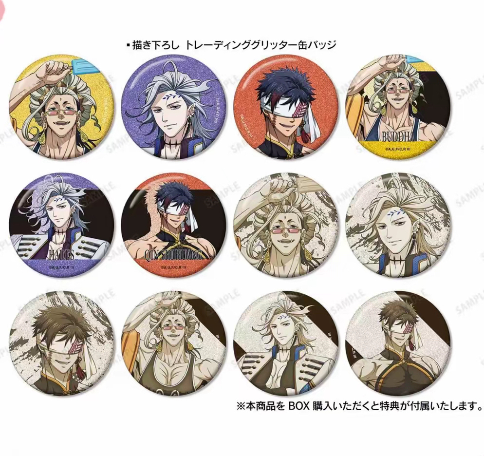 【拆盒】终末的女武神丸井快闪吧唧record of ragnarok徽章盲盒