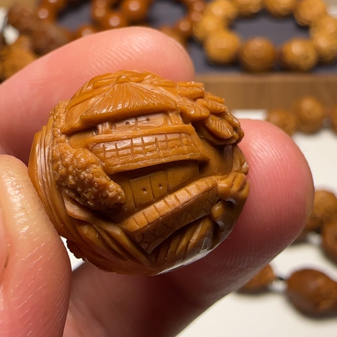 橄榄核手串/手链六*?一物一图