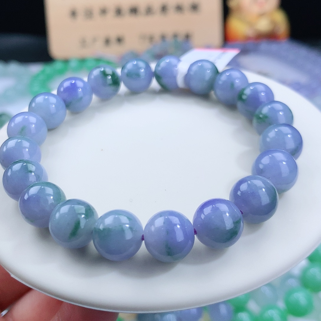 翡翠手链未镶嵌卡9.7