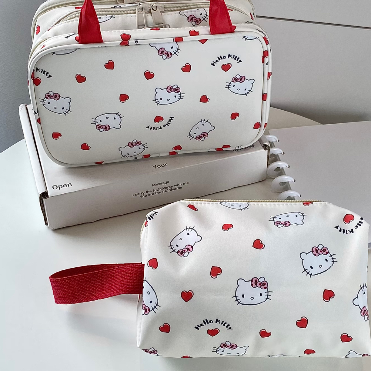 新款毛毡包旅行箱行李包卡通大容量收纳超大手提袋旅行袋