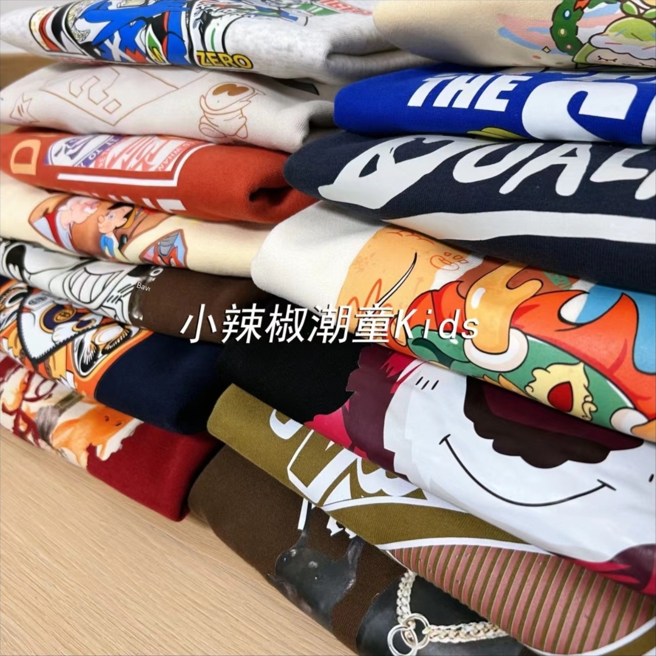 【5卫衣330-400】SS潮童秋季圆领卫衣韩版儿童百搭8-9