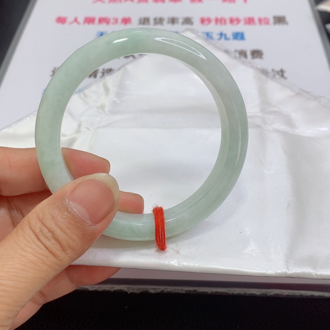 翡翠未镶嵌手镯丽*子手镯