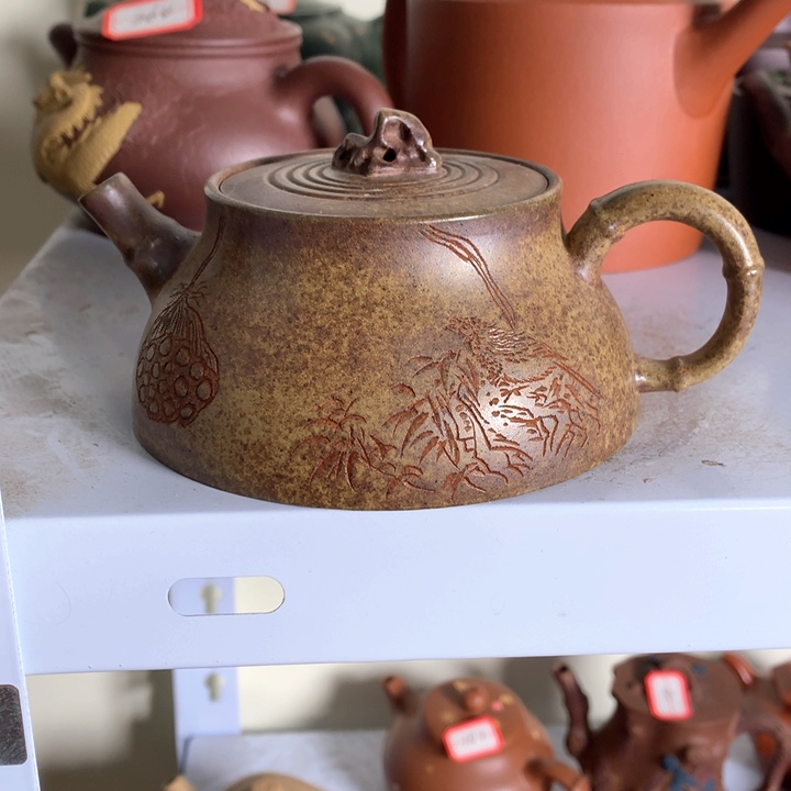 紫砂茶壶原矿手工350