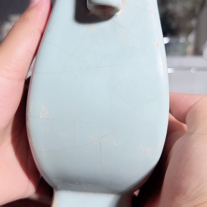 山***秀搪瓷官窑瓷器瓶子官窑瓷瓶