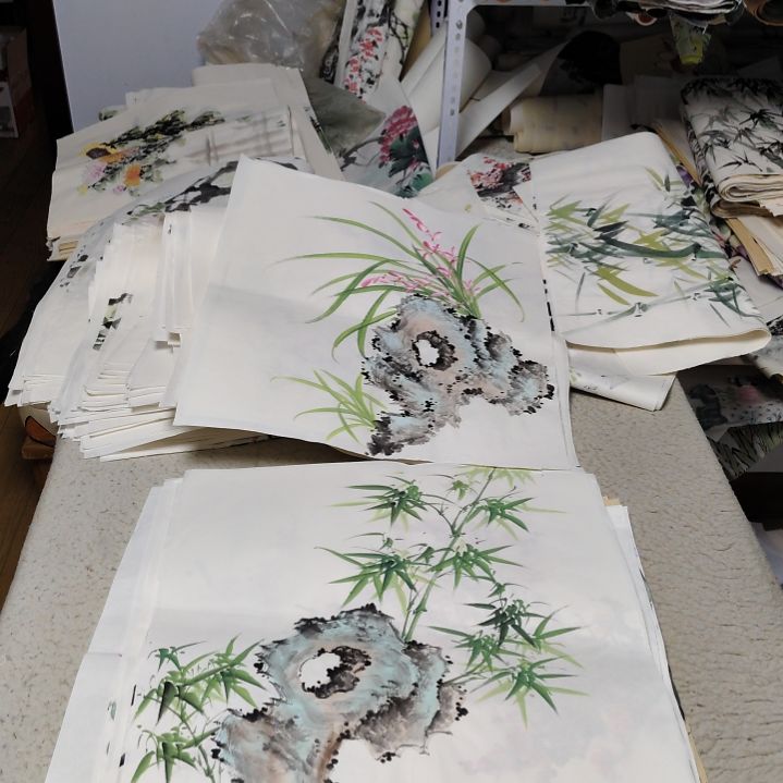 唐***^国画落款后台备注