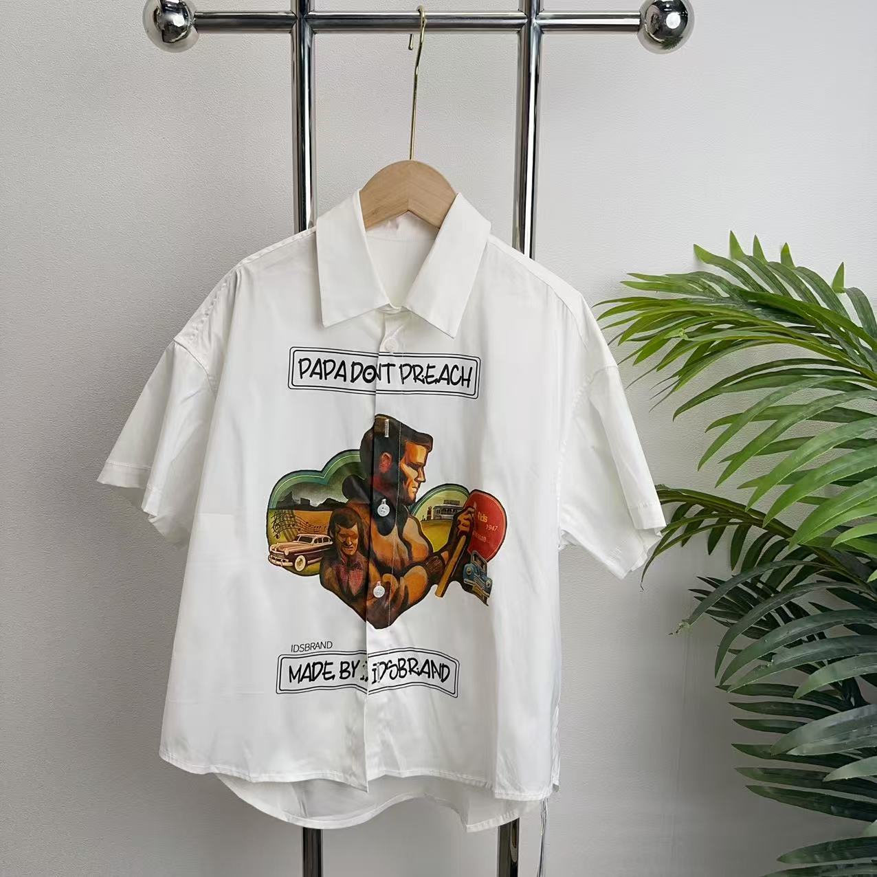 【1055】白色衬衫B5-4/11