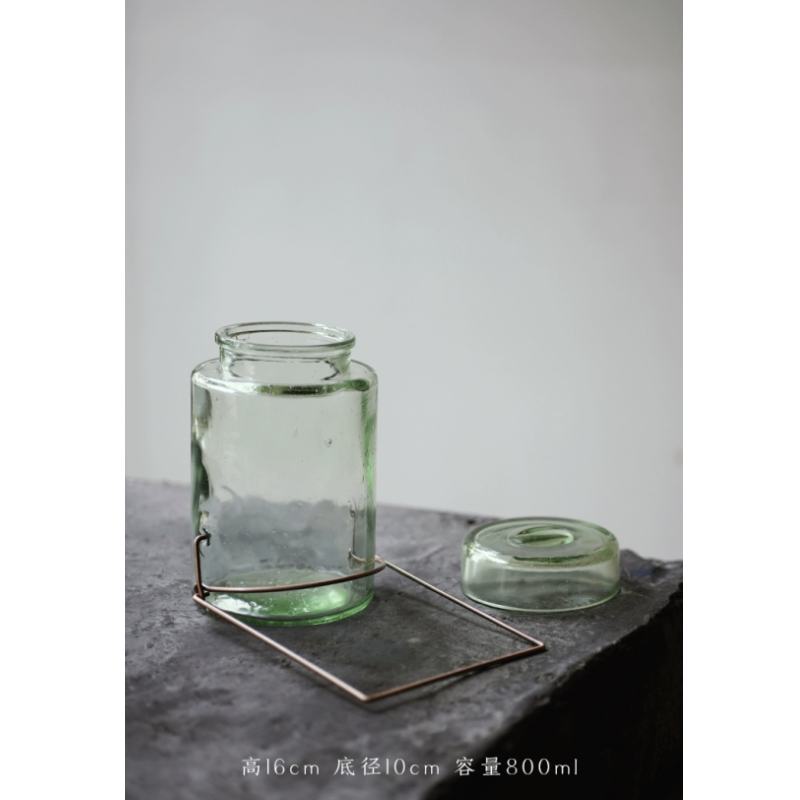 清物堂-琉璃茶叶存储罐-茶道-茶器-茶具-茶道零配