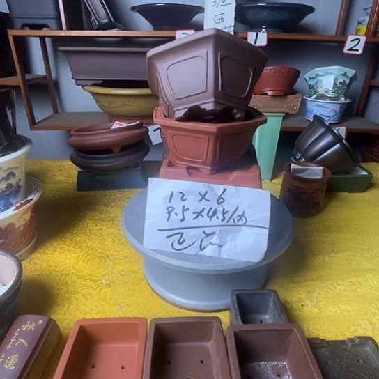 宜兴紫砂二个六方