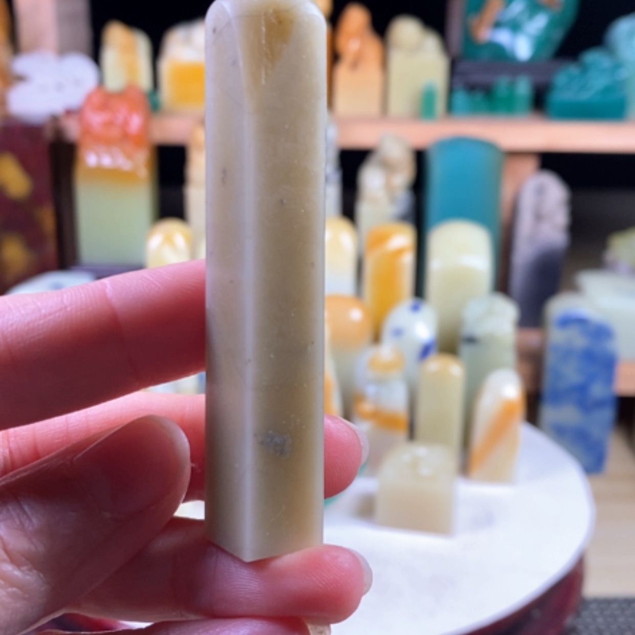 【闪购商品】青田石封门菜花黄……