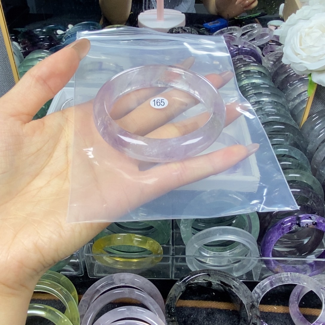 阳***放水晶手镯未镶嵌手镯