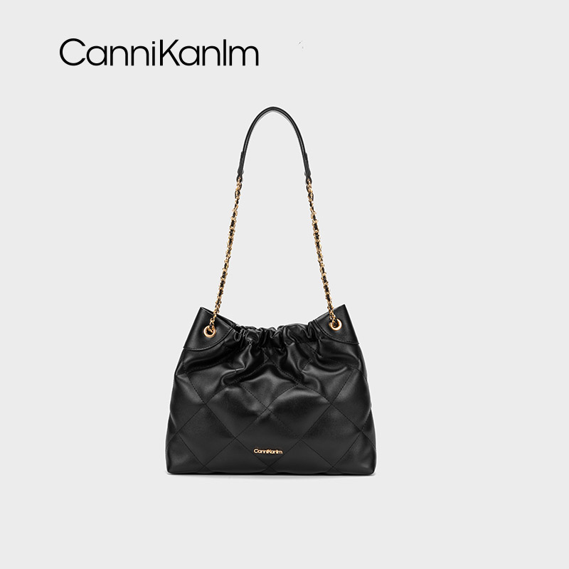CanniKanlm托特包女2025新款高级感大容量单肩斜挎包