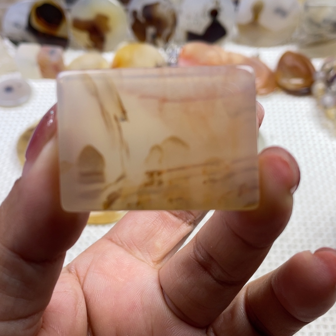 玛瑙/玉髓未镶嵌颈饰