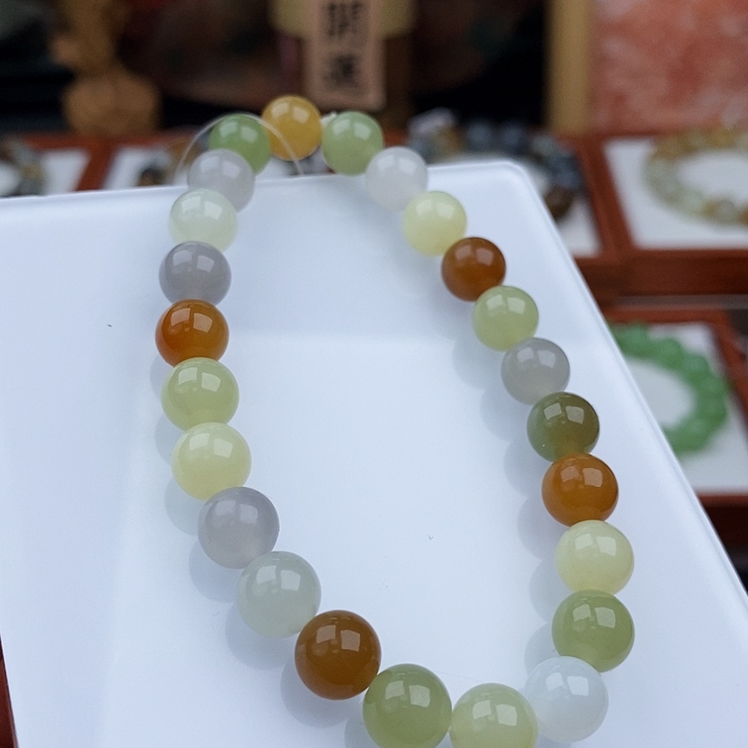 和田玉手链未镶嵌