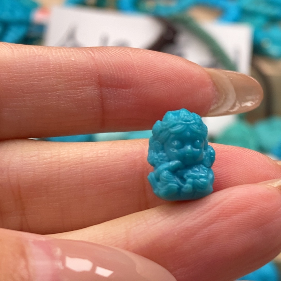 未镶嵌绿松石挂件