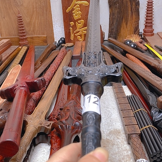 紫光檀木木一米渊虹微瑕