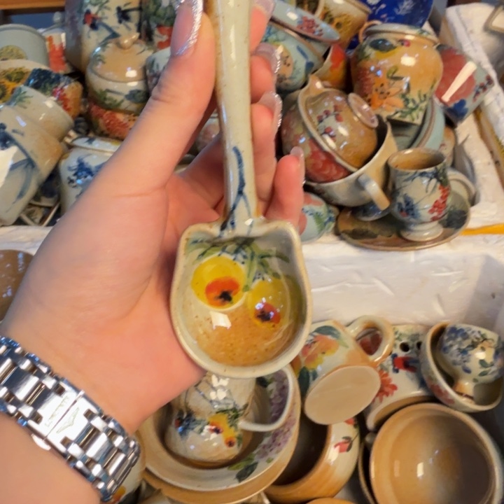 瓷片景德镇陶瓷手工手绘