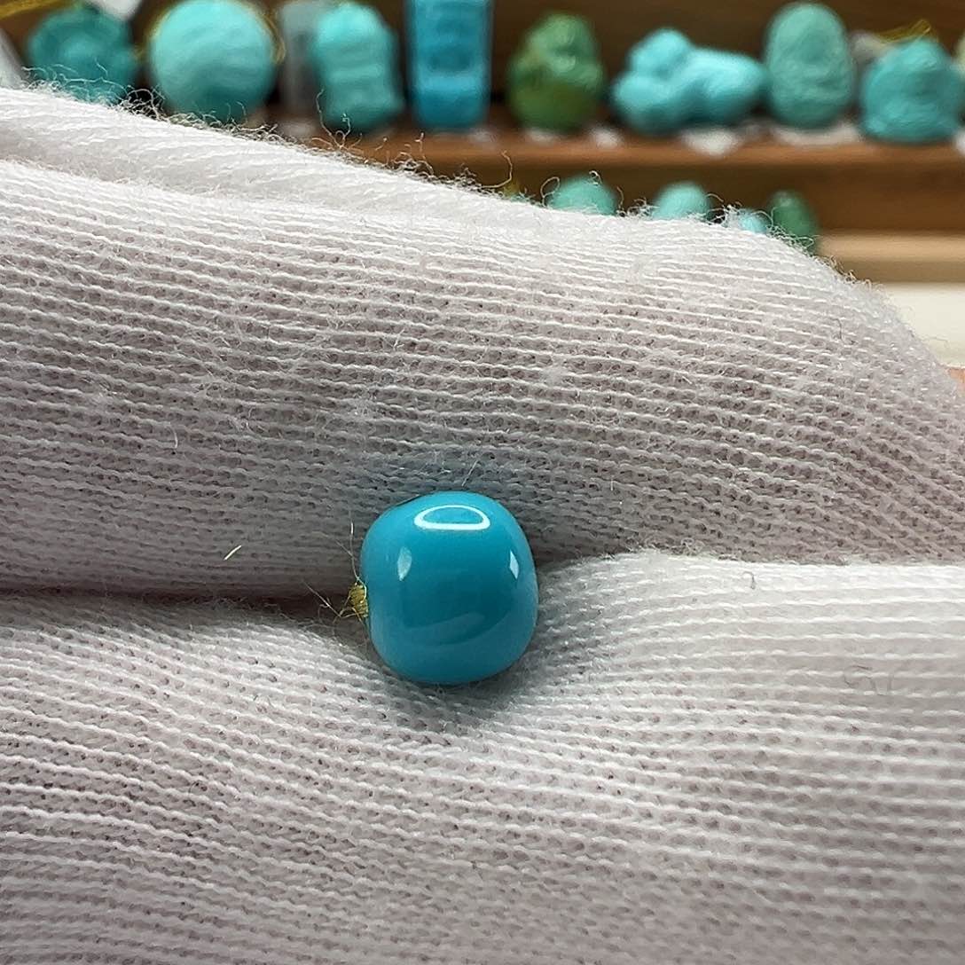 绿松石老型珠 未镶嵌