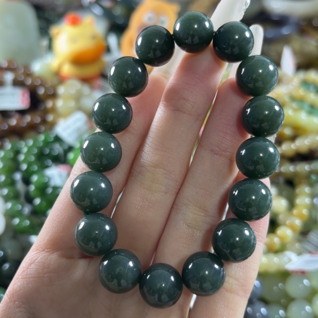 和田玉未镶嵌手链99