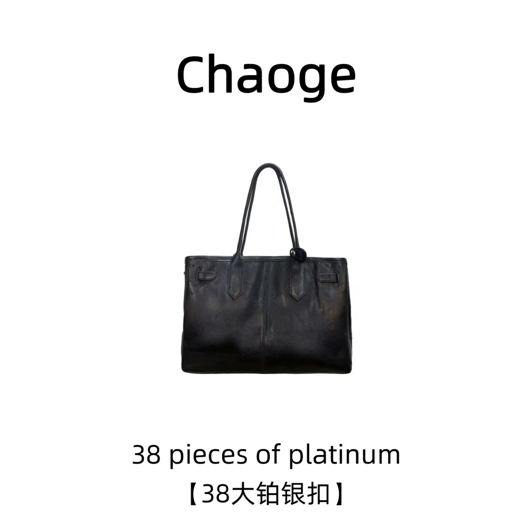 【38铂银扣】手工托马斯植鞣牛皮时尚单肩斜挎包